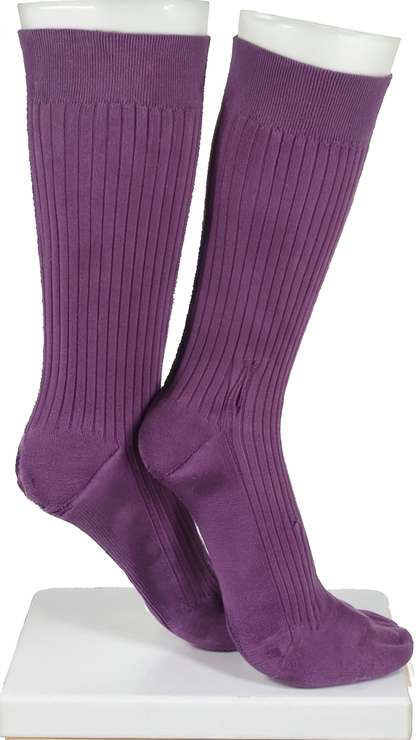 Calcetines de Canalé Morados – Talla 40-45