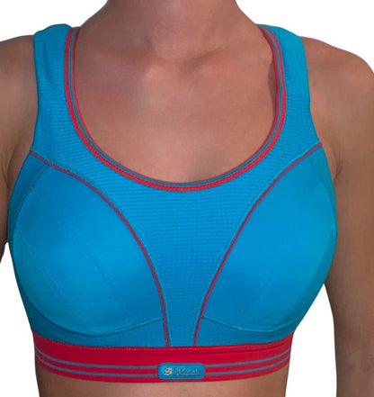Sujetador Deportivo Shock Absorber en Azul Claro – Alta Sujeción y Estilo