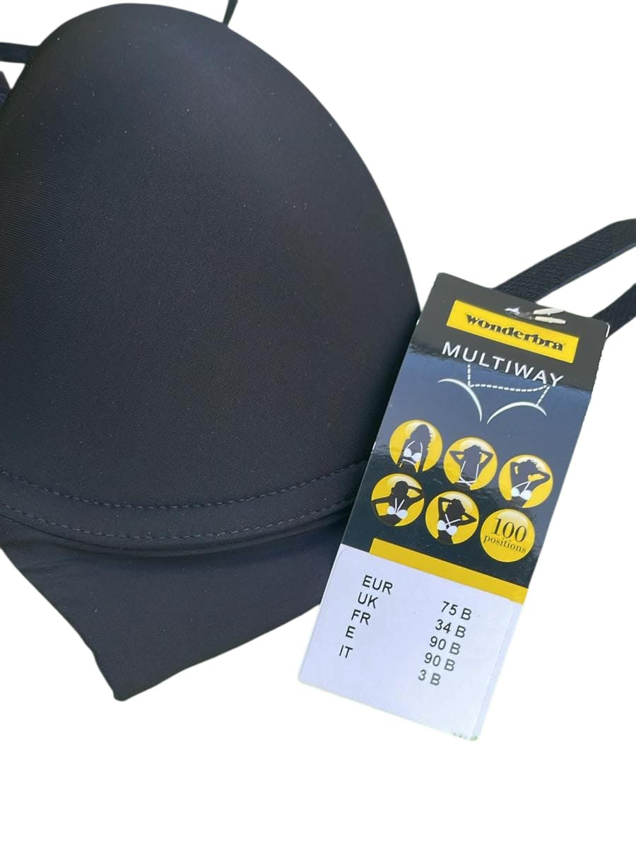 Sujetador Wonderbra Negro 90B – Máximo Realce y Comodidad