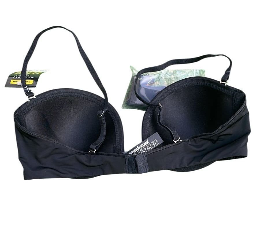 Sujetador Wonderbra Negro 90B – Máximo Realce y Comodidad