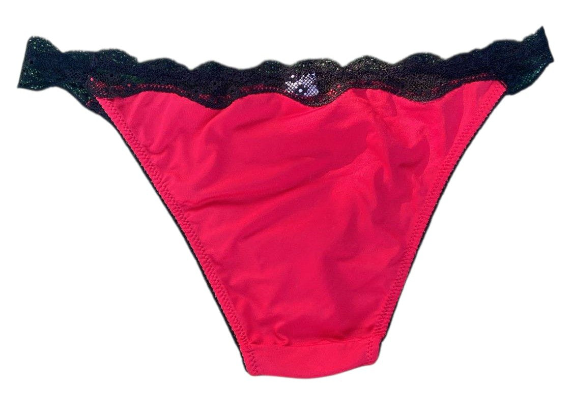 Braga Estilo Artístico con Encaje Negro – Talla M