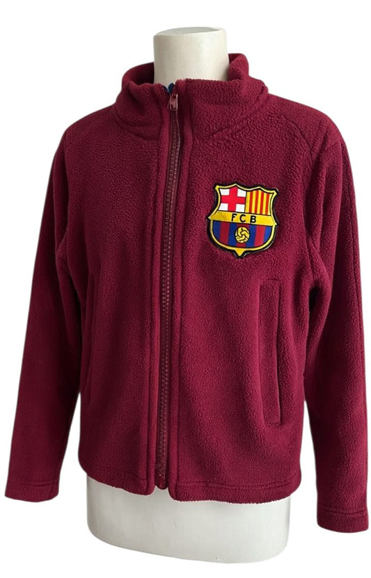 Chaqueta Polar Infantil FCB Burdeos – Talla 3 Años