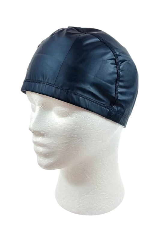 Gorro de Natación de Tela Color Azul Marino