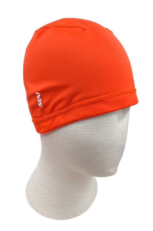 Gorro de Natación Naranja Fluor para Adulto y Niño