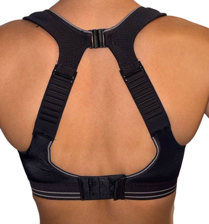 Sujetador Deportivo Shock Absorber Negro – Sujeción Total y Elegancia Deportiva