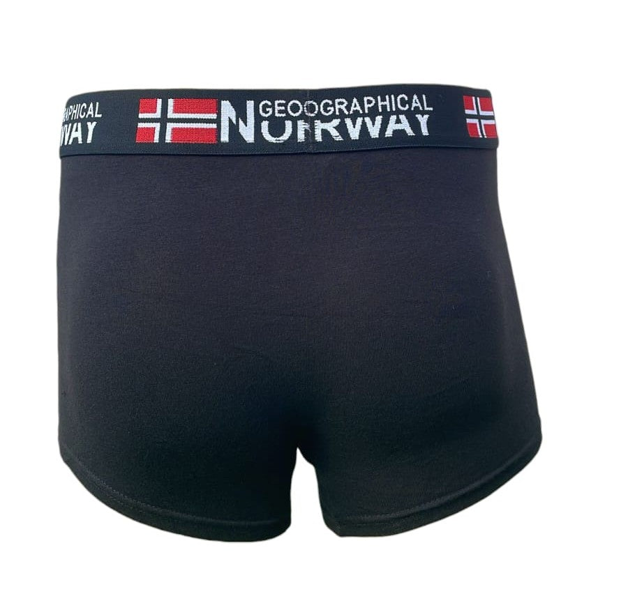 Boxer Hombre Norway Clásico – Negro