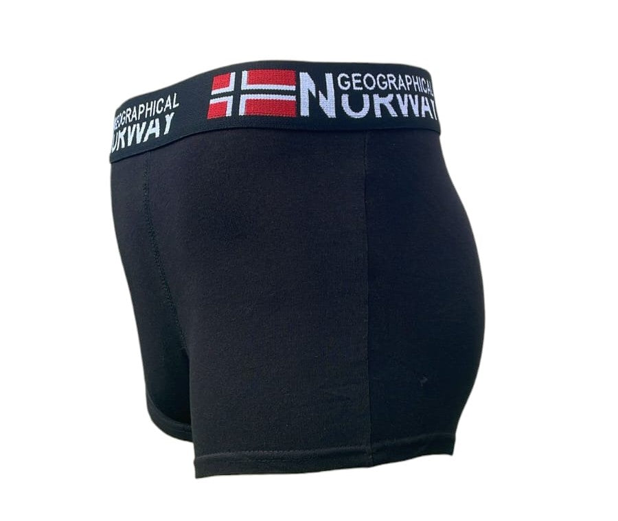 Boxer Hombre Norway Clásico – Negro
