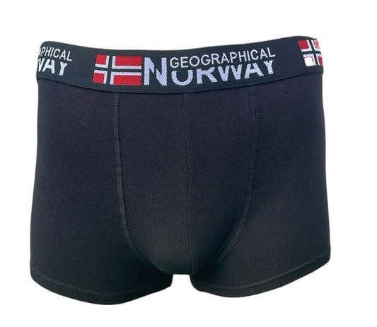 Boxer Hombre Norway Clásico – Negro