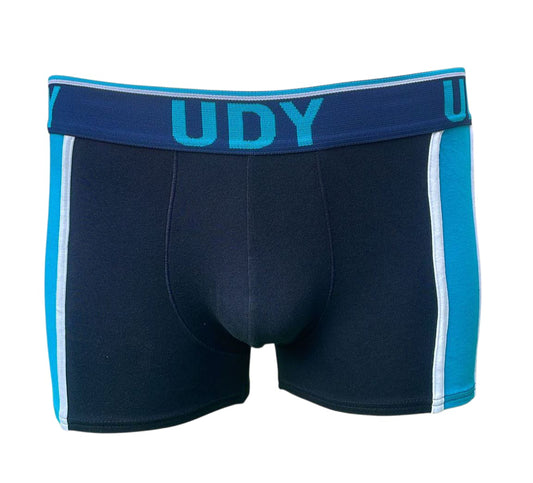 Boxer Hombre Deportivo UDY – Azul Marino y Celeste