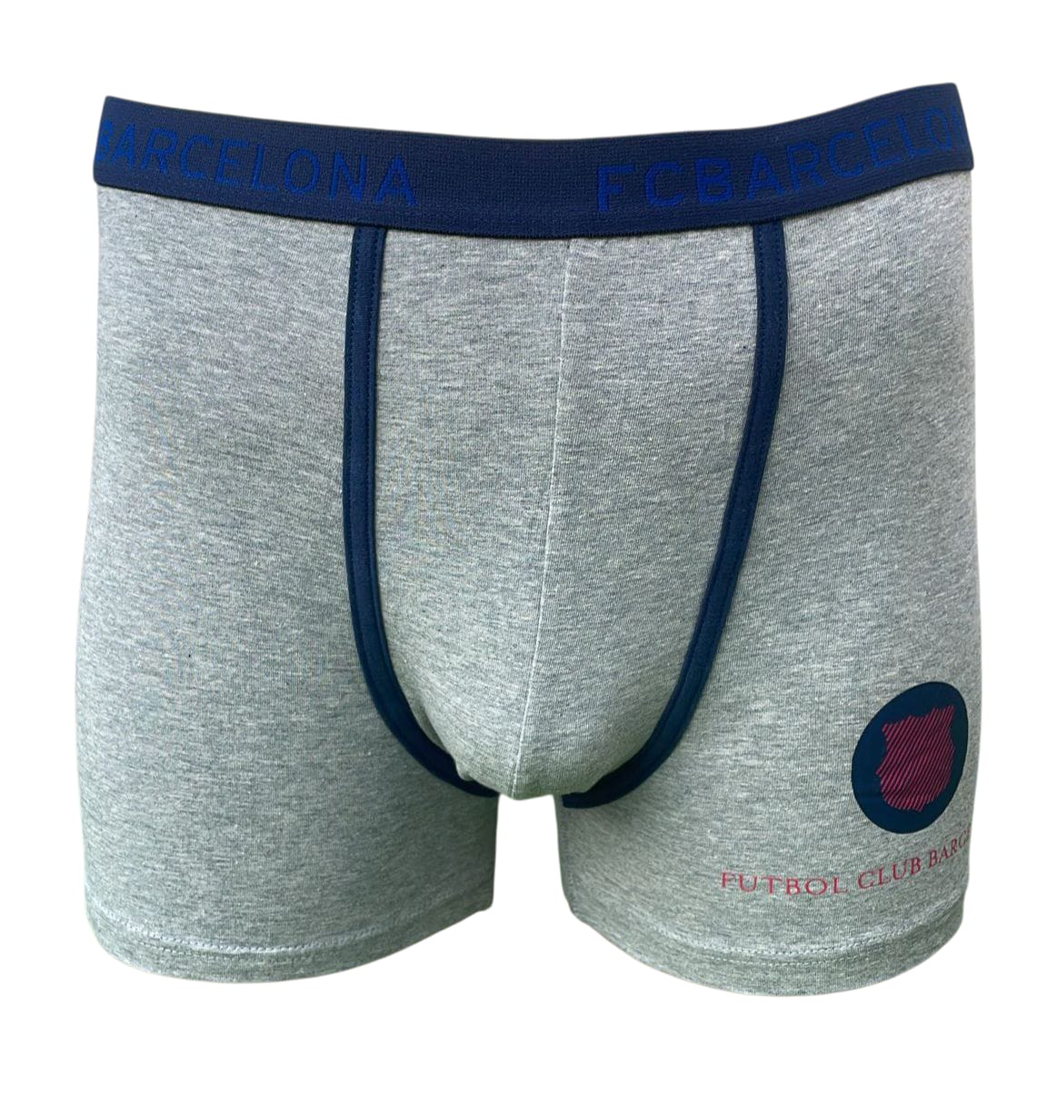 Boxer Oficial FC Barcelona Gris – Talla L