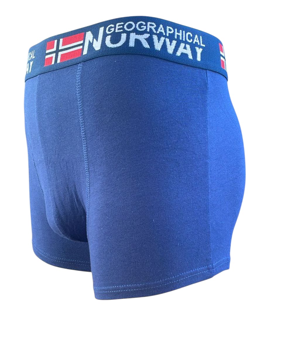 Boxer Hombre Norway – Azul Clásico