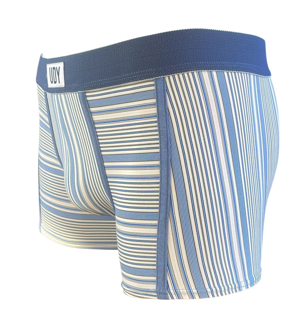 Bóxer Masculino UDY "Rayas Clásicas Azul"
