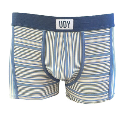 Bóxer Masculino UDY "Rayas Clásicas Azul"