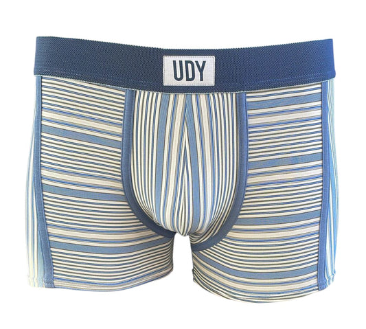 Bóxer Masculino UDY "Rayas Clásicas Azul"