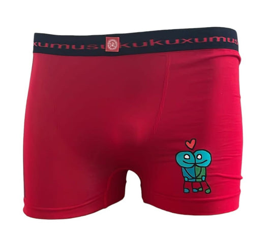Boxer Rojo“Amor de Tortugas” - Talla S