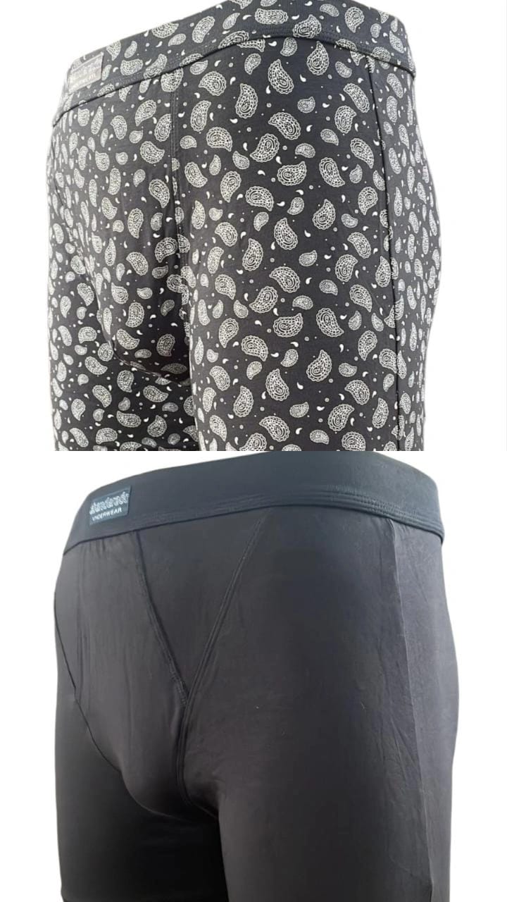Pack de 2 Boxers para Hombre Abanderado – Estampado Clásico y Liso