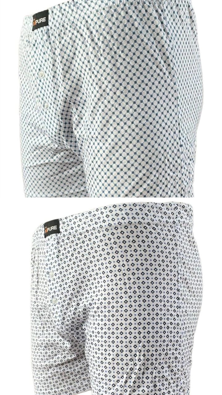Pack de 2 Bóxers para Hombre – Diseño Clásico y Confortable