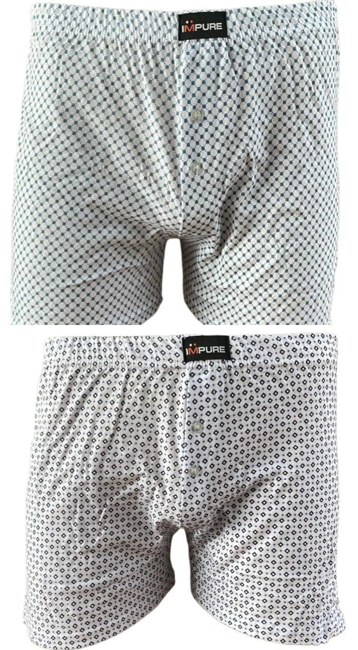 Pack de 2 Bóxers para Hombre – Diseño Clásico y Confortable