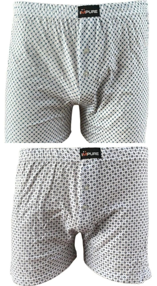 Pack de 2 Bóxers para Hombre – Diseño Clásico y Confortable