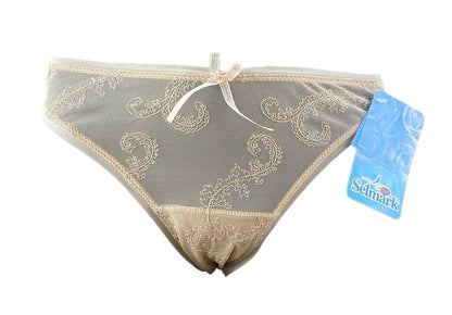 Braga Beige con Bordado Elegante – Talla M