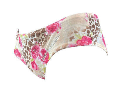 Braga Estampado Floral Animal Print – Talla 42 (M)