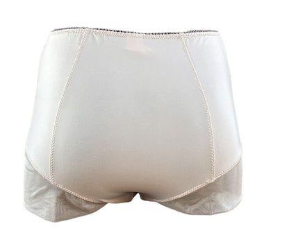 Braga Alta con Rayas Suaves y Encaje – Talla M