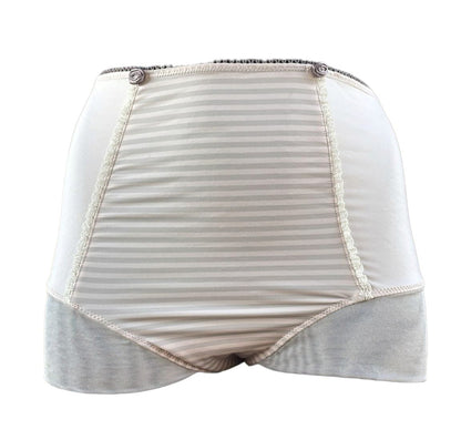 Braga Alta con Rayas Suaves y Encaje – Talla M