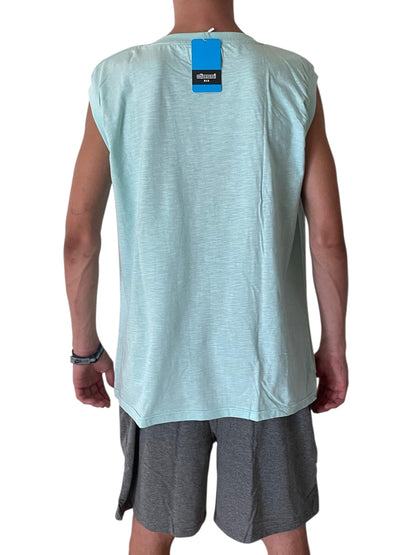 Pijama de Verano "Route 66" Hombre – Estilo Urbano y Fresco